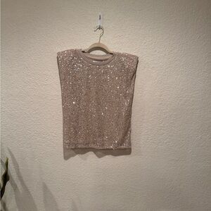 Endless Rose Sequin top